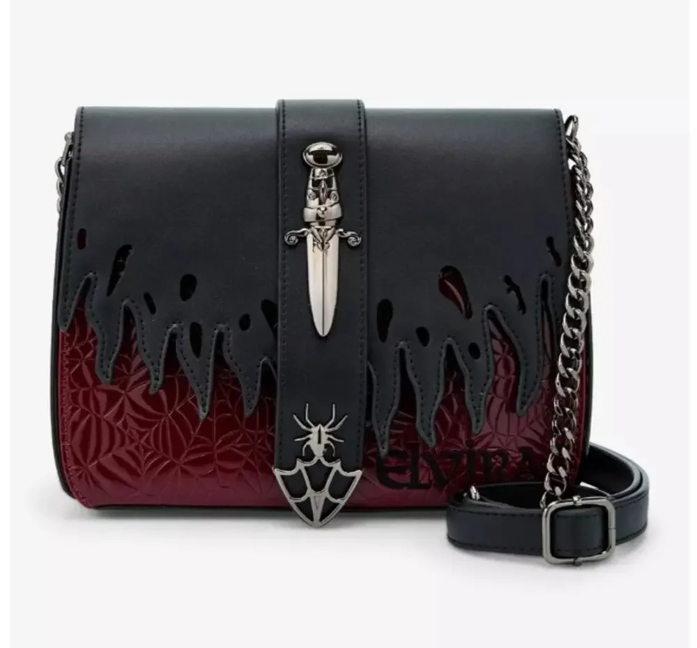 Loungefly Elvira Mistress Of The Dark Crossbody Bag | NWT